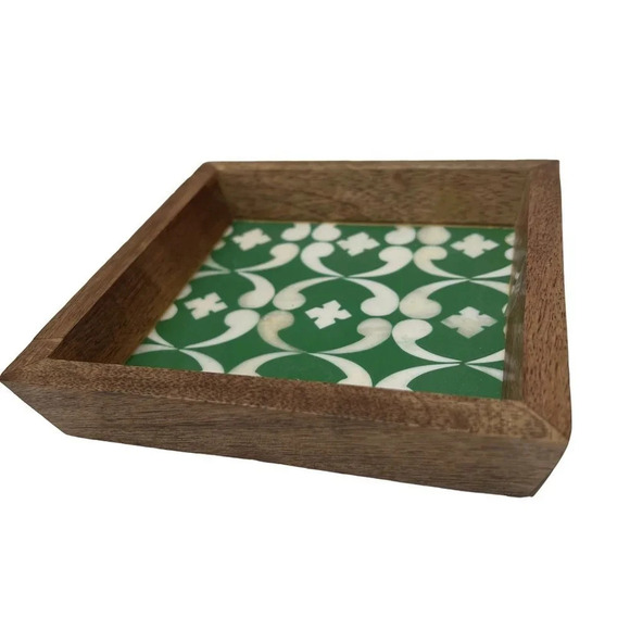 Inlaid Trinket Jewelry Tray - Picture 4 of 6